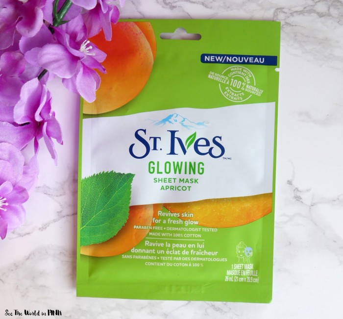 St Ives Revitalizing Sheet Mask Apricot 1's