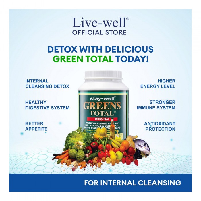 Stay-Well Greens Total 25GM x 10'S