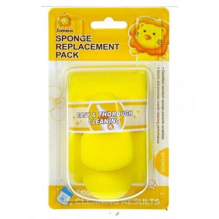 SIMBA Sponge Replacement Pack -Bottle Feeding ,Baby Accessories, 嬰兒用品