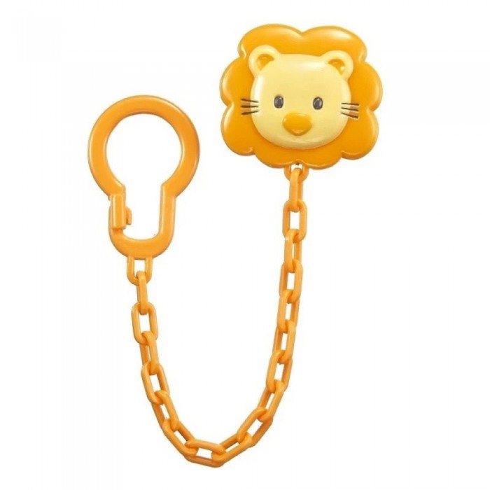 SIMBA Pacifier Holder Chain Type Yellow - Pacifier Holder, Baby Accessories,嬰兒用品