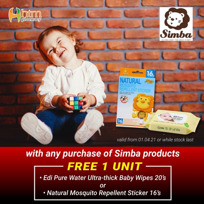 SIMBA THUMB SHAPED PACIFIER-6 MONTH+ (P19011)