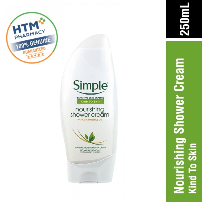 Simple Kind To Skin Nourishing Shower Cream 250ml