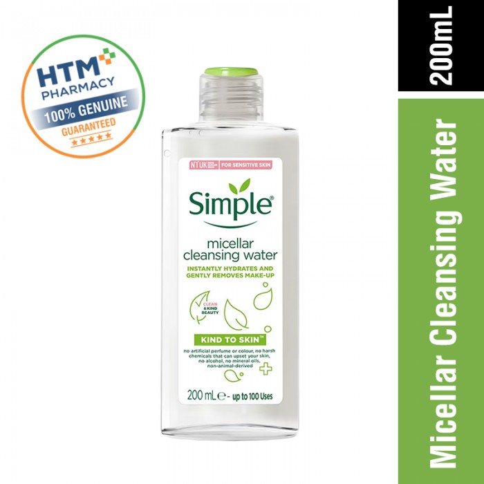 Simple Kind To Skin Micellar Cleansing Water 200ML