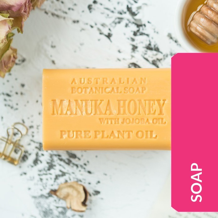 AUSTRALIAN BOTANICAL SOAP 200GM-MANUKA HONEY