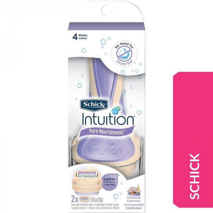 SCHICK INTUITION  - COCONUT MILK & ALMOND OIL