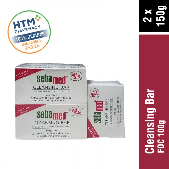 Sebamed Cleansing Bar 150G x 2 + 100G