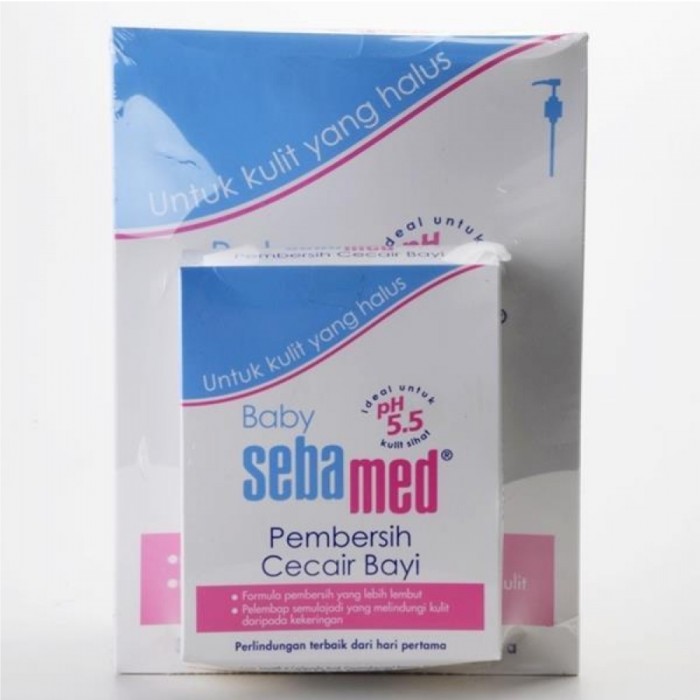 SEBAMED Baby Liquid Cleanser 1000ml + 200ml for Sabun Baby, Sebamed Body Wash, Sabun Mandi, Sabun Badan