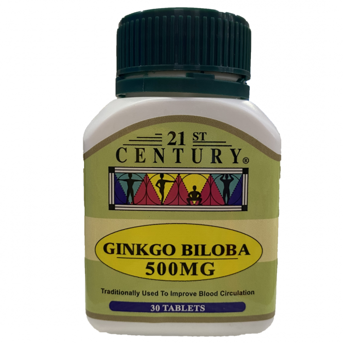 21st Century Ginkgo Biloba 500MG 30'S