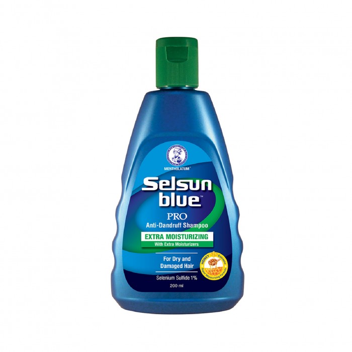 SELSUN Blue Shampoo Pro Extra Moisturizing 200ml - Scalp Treatment, Selsun Shampoo, 洗发水