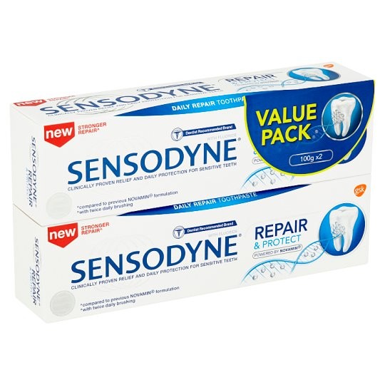 SENSODYNE REPAIR & PROTECT ORIGINAL 100G X2