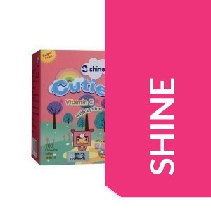 Shine Cutie Vitamin C Plus Lysine 100'S