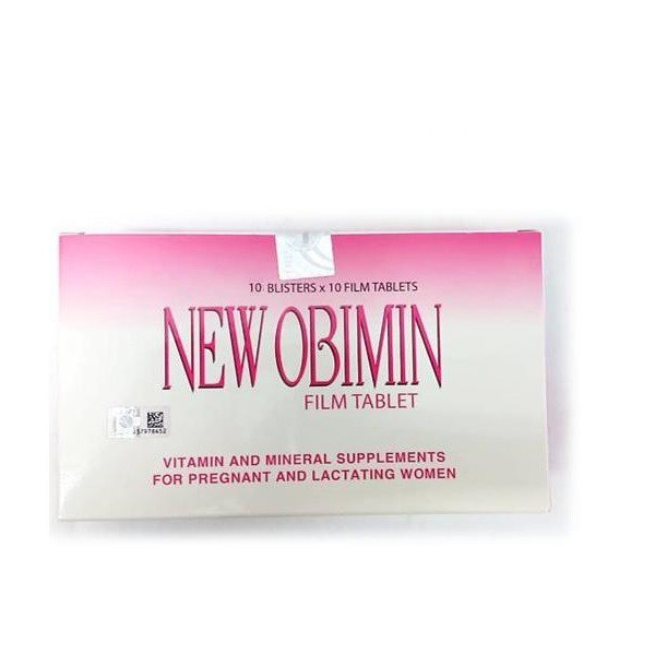 NEW OBIMIN for Pregnant Woman 100's for Lactation Supplement, Obimin Pregnancy, Multivitamin, Folic Acid