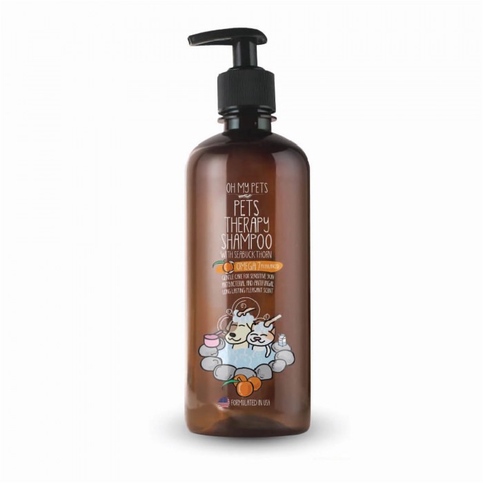 Oh My Pets Therapy Pet Shampoo 500ml Dog Cat Shampoo Kucing Anjing Shampoo 狗狗猫咪沐浴露