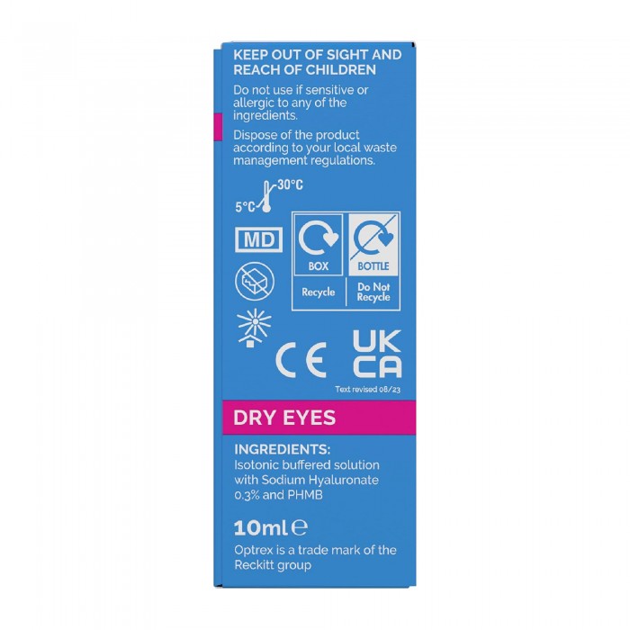 OPTREX DRY EYE 10ML (REHYDRATING)