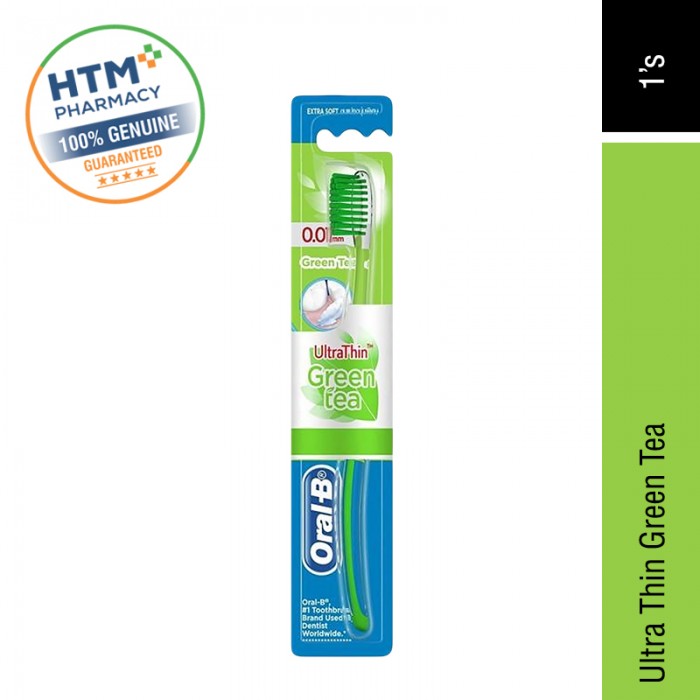 ORAL B ULTRA THIN GREEN TEA 1'S (82238901)