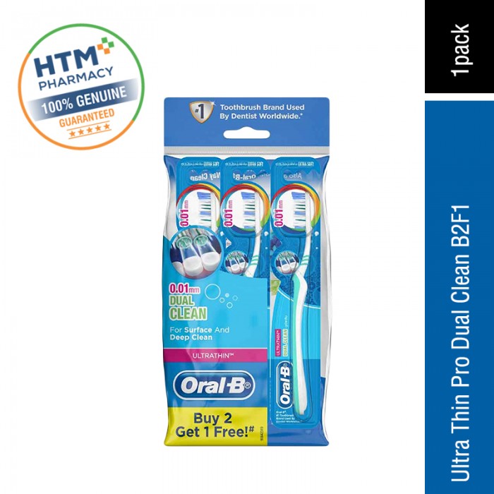 ORAL B U/THIN PRO DUAL CLEAN B2F1