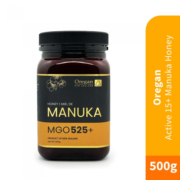 OREGAN Madu Manuka Organik Mgo 525+ 500g Organic Manuka Honey, Madu Original, Madu Asli