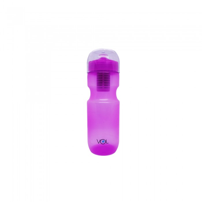 Vol Water Filter Travel Bottle, Hiking Bottle, Camping Bottle (水壶 / 水过滤器) - Purple