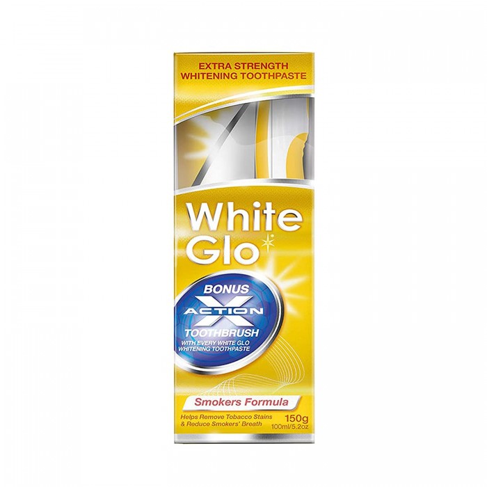 White Glo Whitening Toothpaste 150G - Smokers Formula