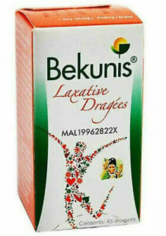 BEKUNIS DRAGEES LAXATIVE 45DRAGEES