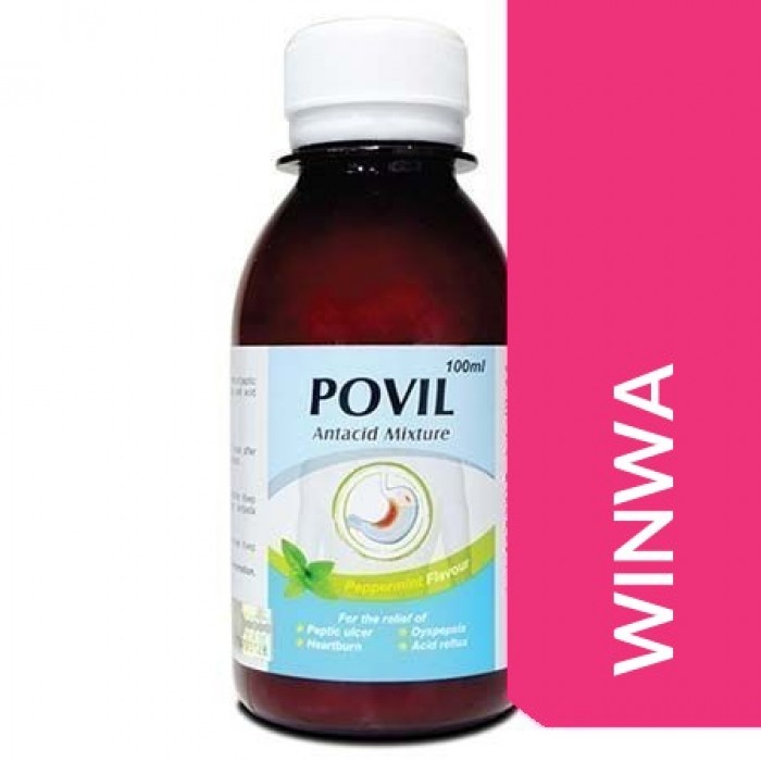 Povil Antacid Mixture 100ml