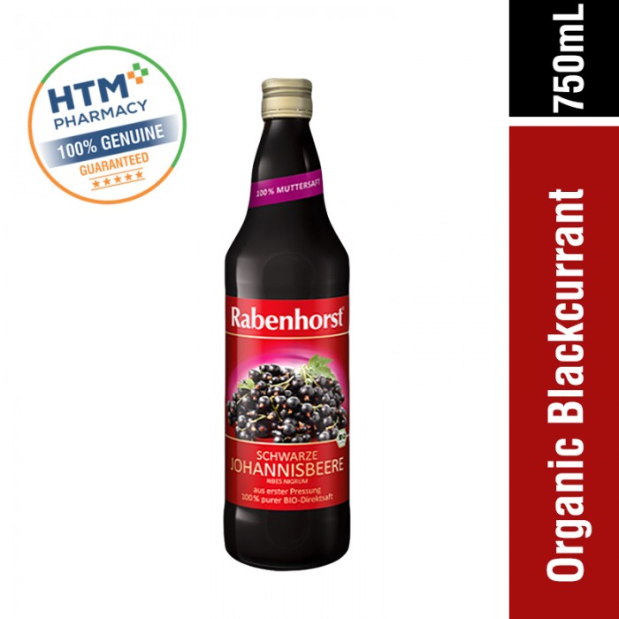 RABENHORST ORGANIC BLACKCURRANT 750ML