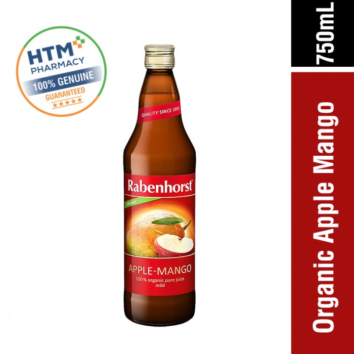 RABENHORST ORGANIC APPLE MANGO JUICE 750ML