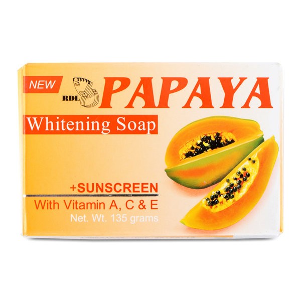 RDL PAPAYA SOAP WITH VIT.A,C&E 135G(HNB)