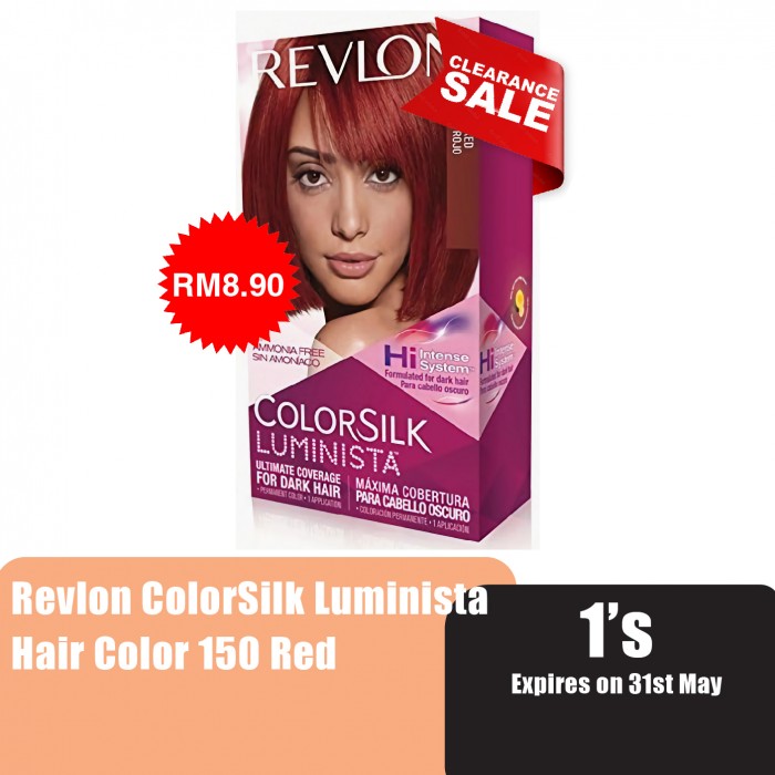 REVLON Colorsilk Luminista 150 - Red 1's