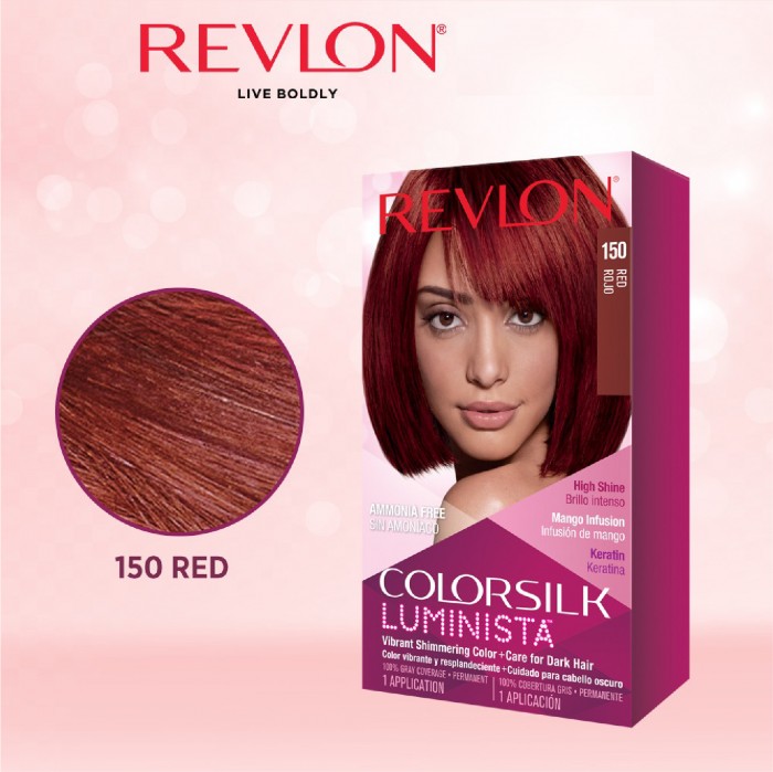 REVLON Colorsilk Luminista 150 - Red 1's [Expiry Date: 05/2024]