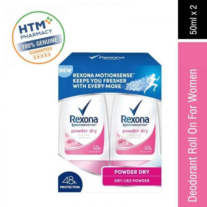 Rexona Women 2 X 50ml - Powder Dry