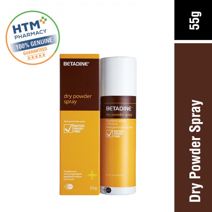 Betadine Dry Powder Spray 55g