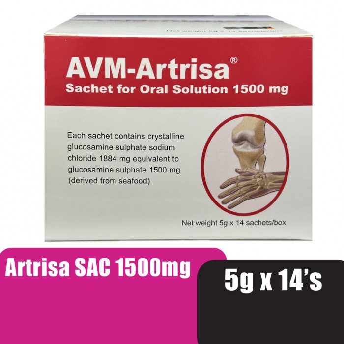 ARTRISA SAC 1500MG 14'S