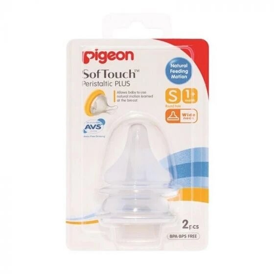 Pigeon Soft Touch Silicon Nipple 1Month+ (26654)