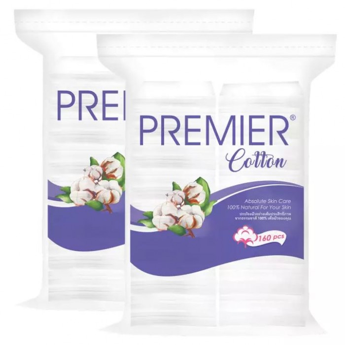 PREMIER FACIAL COTTON 160PCS X 2