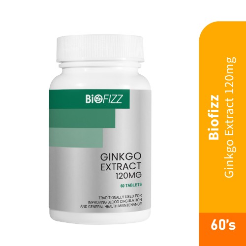 BIOFIZZ Ginkgo Extract 120mg 60'S