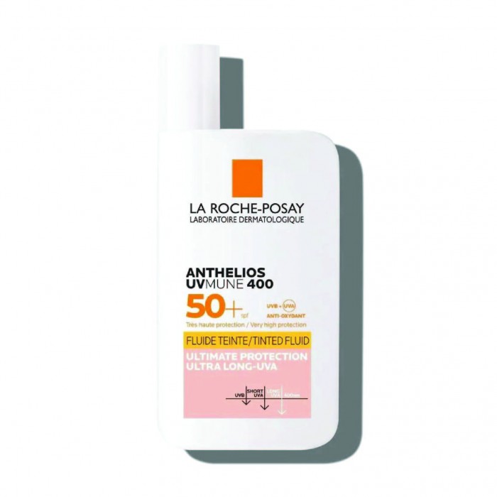 LA ROCHE POSAY Anthelios UVMune 400 Invisible Tinted SPF 50+ Sunscreen 50ml - High UV Protection Sunscreen SPF 50 防曬霜