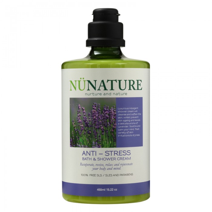 Nunature Bath & Shower Cream 450ML - Anti-Stress