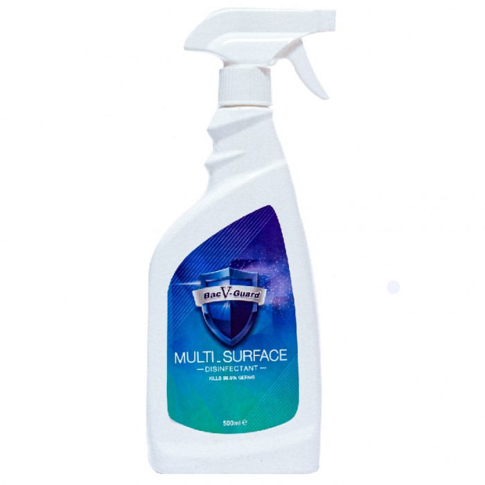 BACV-GUARD Multi Surface Disinfectant Spray Disinfectant Liquid 500ml ( Multipurpose Spray & Surface Sanitizer )