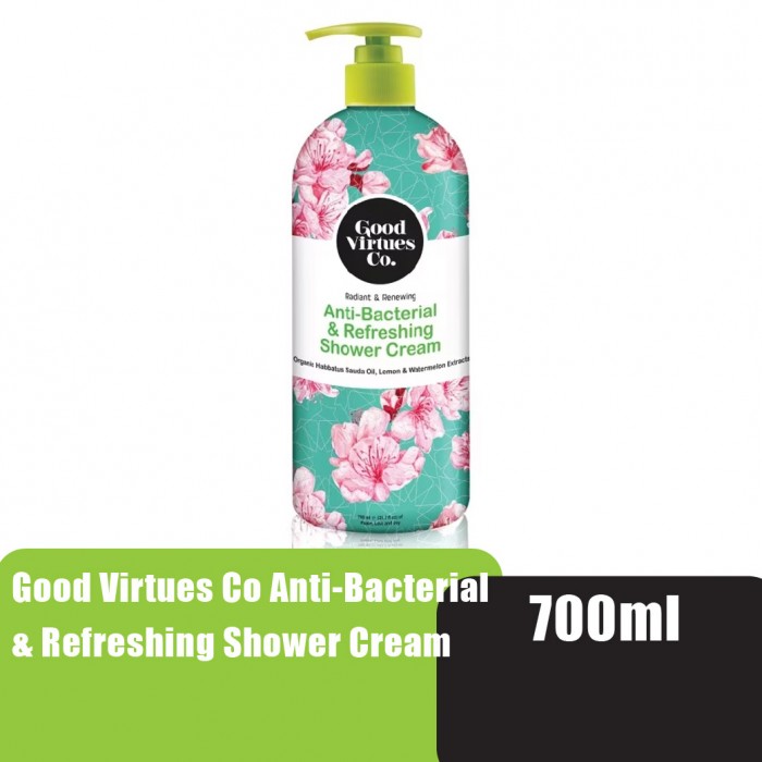 Good Virtues Co Anti-Bacterial & Refreshing Shower Cream 700ml