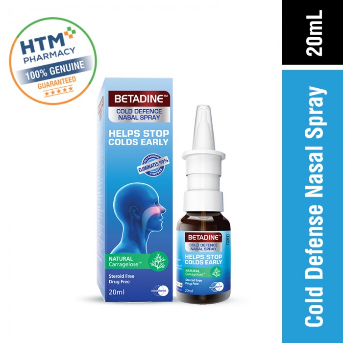 Betadine Cold Defence Nasal Spray 20ML