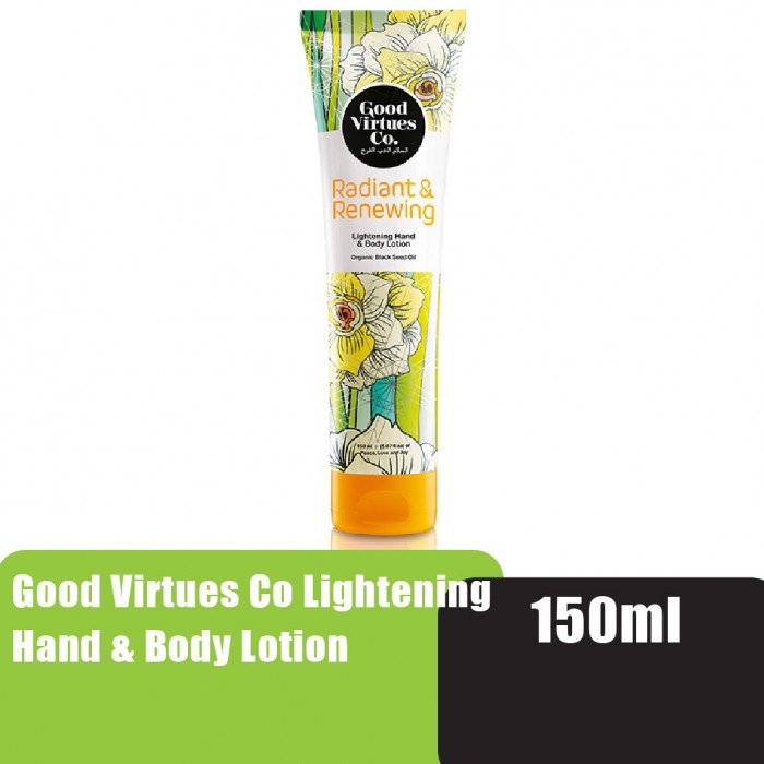 Good Virtues Co Lightening Hand And Body Lotion 150ml