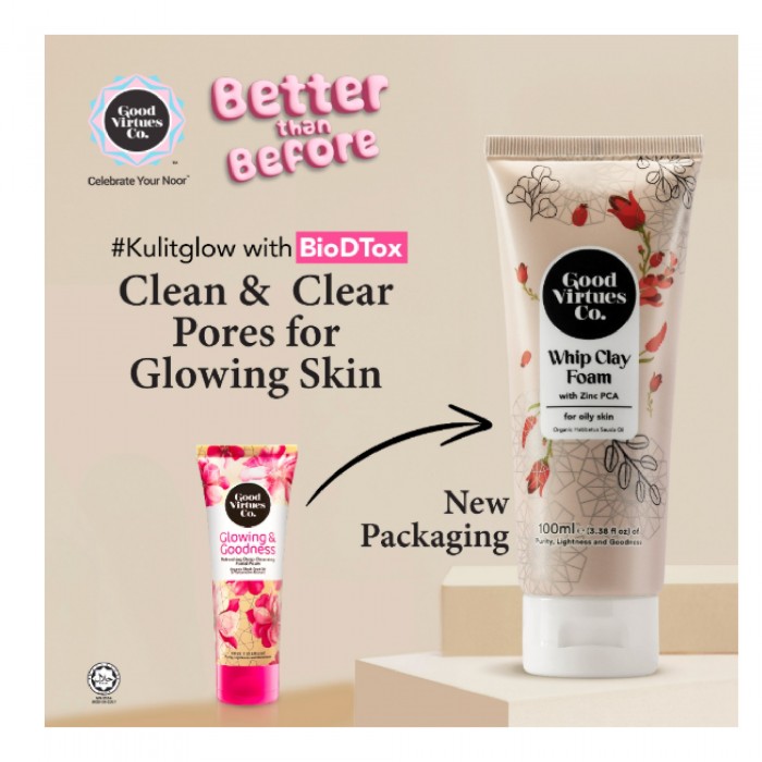 Good Virtues Co Refreshing Deep Cleansing Facial Foam 100ml