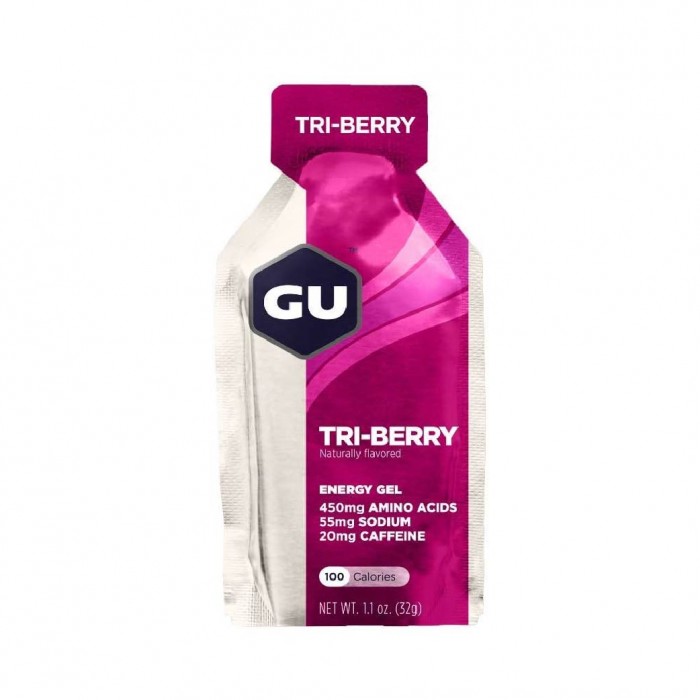 ]HTM Online Exclusive] GNC Gu Energy Gel 32g (Tri-Berry)