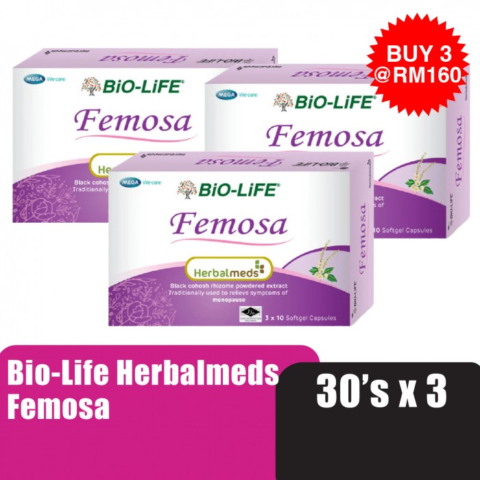 Bio-Life Herbalmeds Femosa 30'S