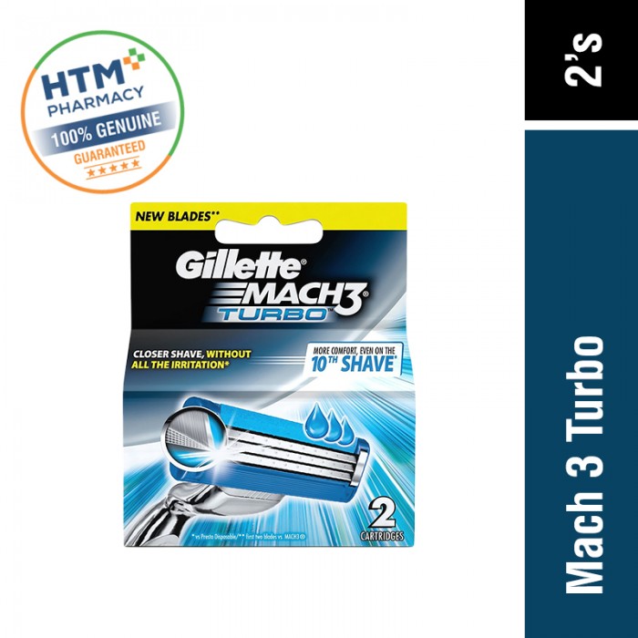 GILLETTE MACH3 TURBO CART 2'S