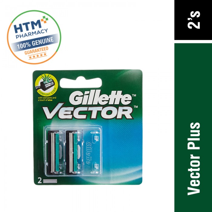 GILLETTE VECTOR PLUS CART 2'S