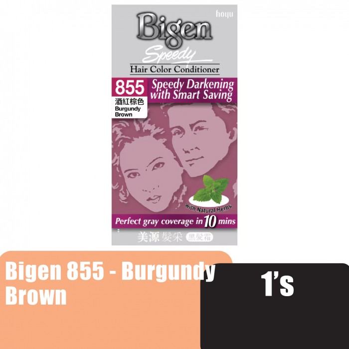 Bigen 855 - Burgundy Brown