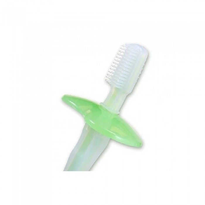 SIMBA Silicone Toothbrush Green - Baby Accessories, Silicone Toothbrush, Toothbrush