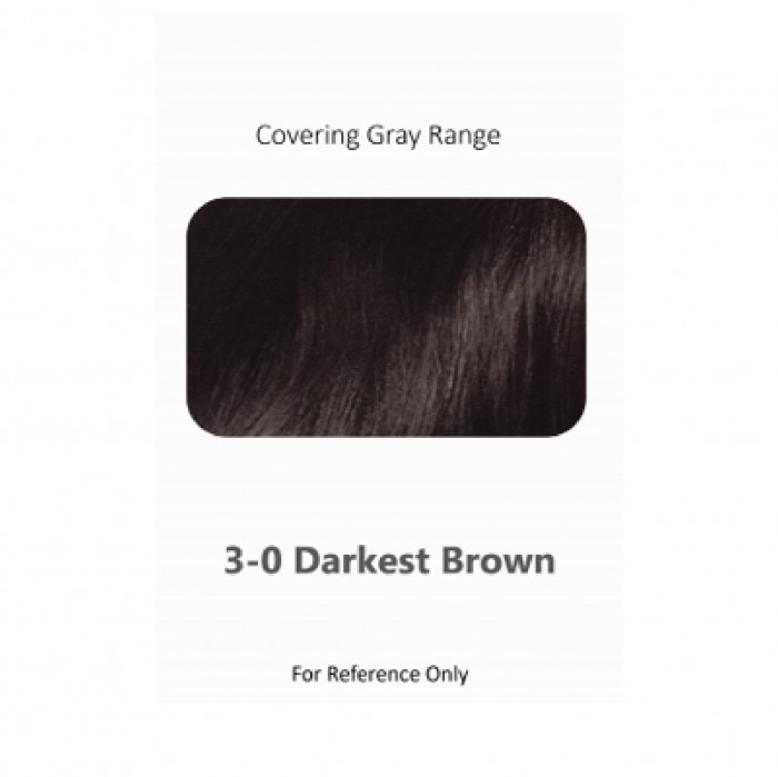 BIGEN Cream Color 3-0 Darkest Brown - Bigen One Push Hair Color Darkest Brown 美源 染发剂 染发膏